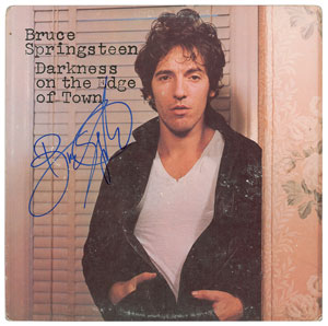 Lot #9376 Bruce Springsteen Signed Album