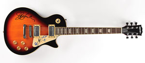 Lot #9331  Guns N' Roses Signed Guitar