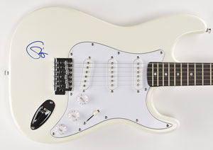 Lot #9320 Eric Clapton Signed Guitar - Image 2