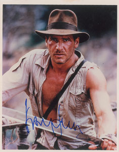 Lot #9421 Harrison Ford Signed Photograph - Image 1