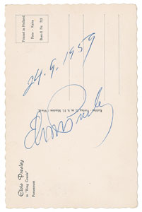 Lot #9188 Elvis Presley Signed Photograph - Image 2