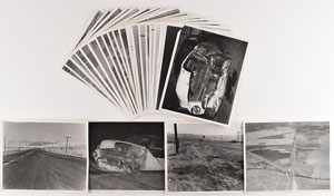 Lot #9517 James Dean Crash Site Photograph Collection - Image 2