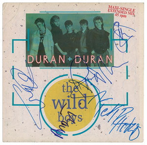 Lot #9415  Duran Duran Signed Album