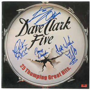 Lot #9405 The Dave Clark Five Signed Album