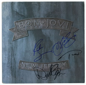 Lot #9395  Bon Jovi Signed Album