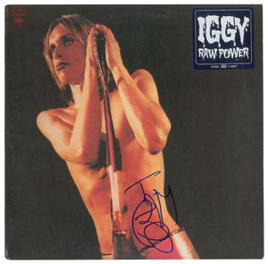 Lot #9470 Iggy Pop Signed Album - Image 1