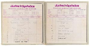 Lot #9210  Pink Floyd 'Dark Side of the Moon' Master Reel Tapes