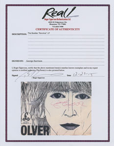 Lot #9055  Beatles: George Harrison Signed Album - Image 3