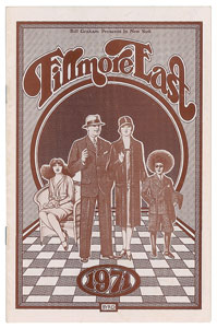 Lot #9063 John Lennon and Frank Zappa Jam Session Fillmore East Program - Image 2
