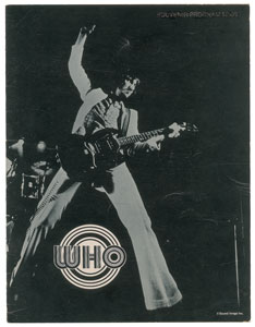Lot #9031 The Who 1971 US Tour Program - Image 1