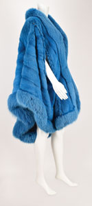 Lot #9304  Lady Gaga's Screen-Worn Blue Fur Coat from American Horror Story - Image 9