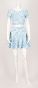 Lot #9287 Taylor Swift's Personally-Worn Blue Two-Piece Outfit