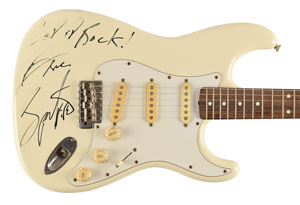 Lot #9213 Bruce Springsteen Signed Guitar - Image 2