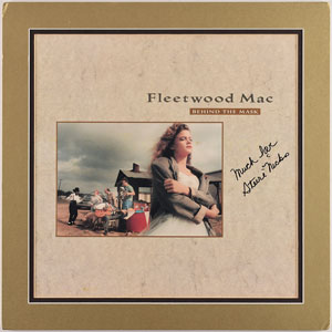 Lot #9106  Fleetwood Mac: Stevie Nicks Signed Album Cover