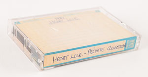 Lot #9235  Heart 1981 Live Sound Board Cassette Tape - Image 2