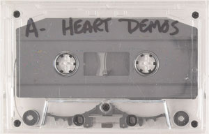 Lot #9236  Heart Demo Cassette Tape - Image 1