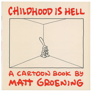 Lot #9542 Matt Groening Signed Book - Image 2