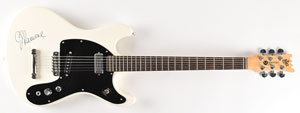 Lot #9145 CJ Ramone's Mosrite Guitar
