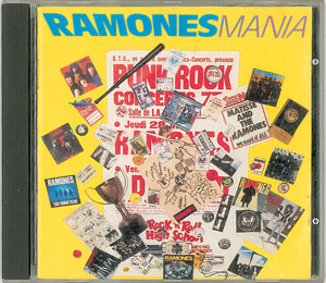 Lot #9180  Ramones 'Mania' Signed CD - Image 2