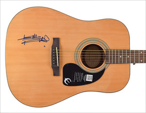 Lot #9361 Keith Richards Signed Guitar - Image 2