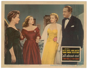 Lot #9495 Marilyn Monroe 'All About Eve' Lobby Card