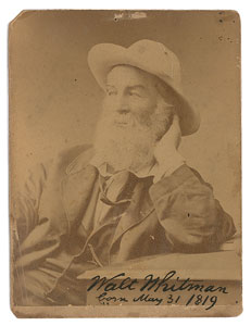 Lot #386 Walt Whitman - Image 1