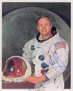 Lot #268 Neil Armstrong - Image 1