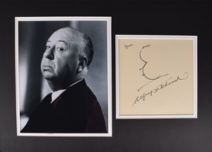 Lot #539 Alfred Hitchcock