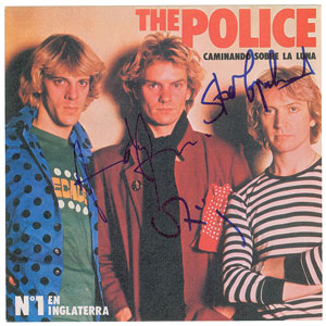 Lot #744 The Police - Image 1