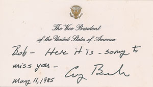 Lot #43 George Bush - Image 1