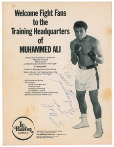 Lot #755 Muhammad Ali