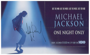 Lot #518 Michael Jackson