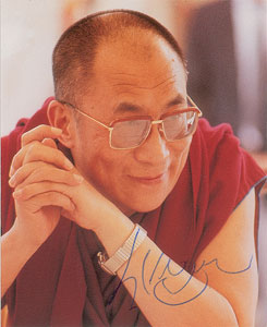 Lot #170  Dalai Lama - Image 1