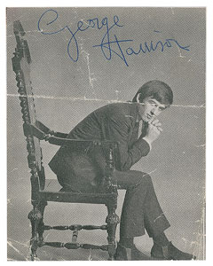 Lot #419  Beatles: George Harrison - Image 1
