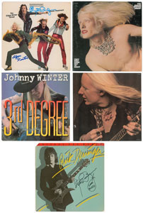 Lot #512 Johnny and Edgar Winter and Rick