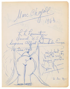 Lot #325 Marc Chagall