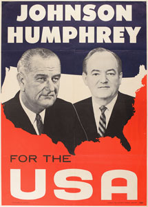 Lot #79 Lyndon B. Johnson and Hubert Humphrey - Image 1