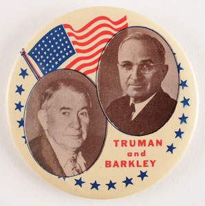 Lot #115 Harry S. Truman and Alben W. Barkley - Image 1