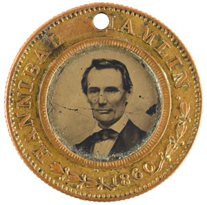 Lot #15 Abraham Lincoln and Hannibal Hamlin - Image 1
