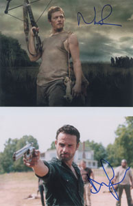 Lot #710 The Walking Dead: Reedus and Lincoln - Image 1