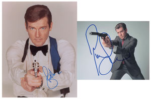 Lot #628  James Bond: Moore and Brosnan