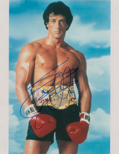Lot #691 Sylvester Stallone - Image 1