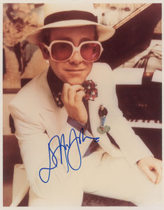 Lot #486 Elton John