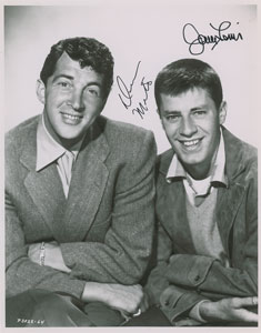 Lot #648 Dean Martin and Jerry Lewis