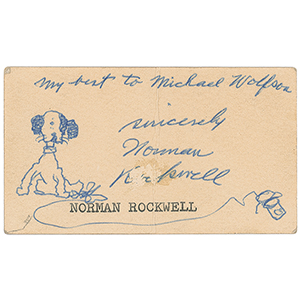 Lot #313 Norman Rockwell - Image 2
