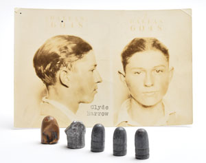 Lot #1015  Bonnie and Clyde Original Vintage Photograph and Bullet Archive  - Image 9