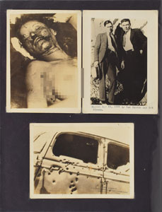 Lot #1015  Bonnie and Clyde Original Vintage Photograph and Bullet Archive  - Image 10