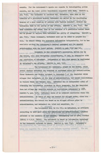 Lot #1027 Vito Genovese Original Court Document - Image 3