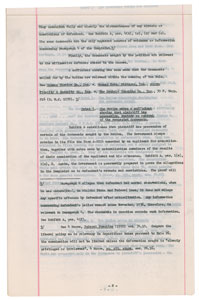 Lot #1027 Vito Genovese Original Court Document - Image 8