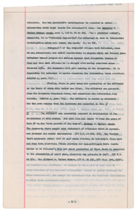 Lot #1027 Vito Genovese Original Court Document - Image 12